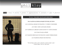 Tablet Screenshot of philklay.com